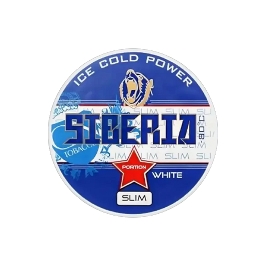 Siberia White Slim Kautabak - Mein Shop