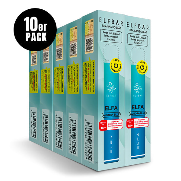 ELFA Akkuträger 500mAh Aurora-Blau - Mein Shop