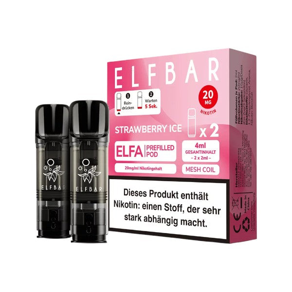 ELFBAR - ELFA Pod Strawberry Ice - Mein Shop