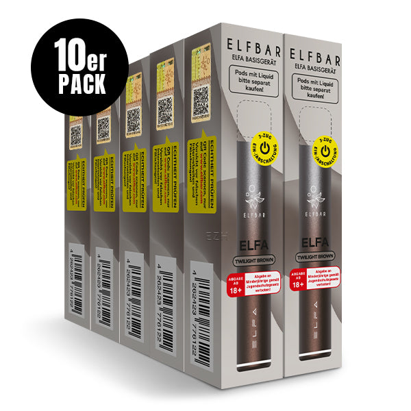 ELFA Akkuträger 500mAh Twilight Brown - Mein Shop