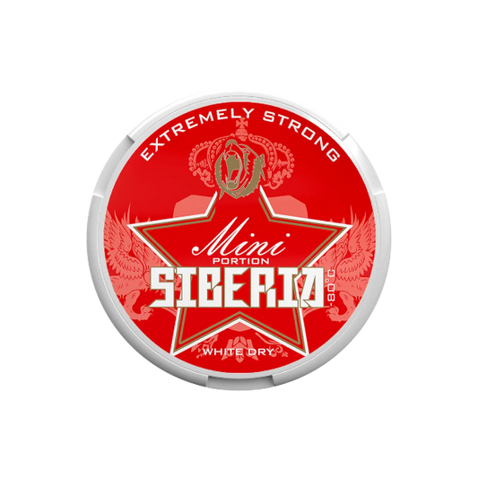 Siberia White Dry Mini Kautabak - Mein Shop
