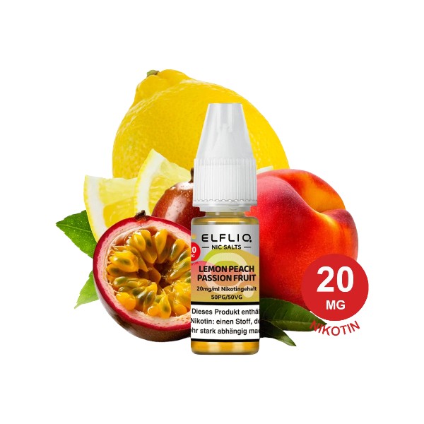 ELF BAR - Elfliq Lemon Peach Passionfruit  *NEU* - Mein Shop