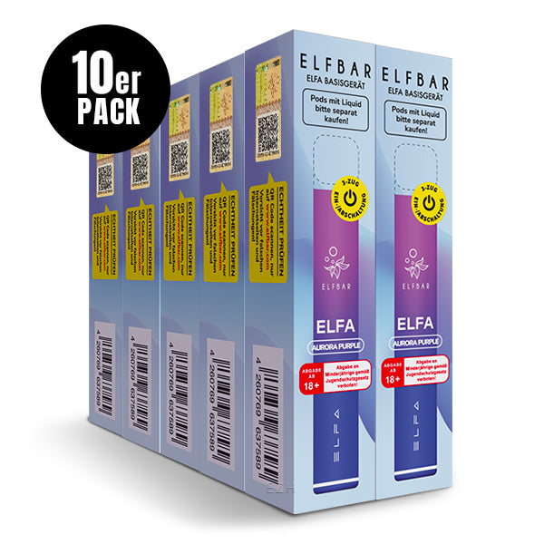 ELFA Akkuträger 500mAh Aurora-Lila - Mein Shop