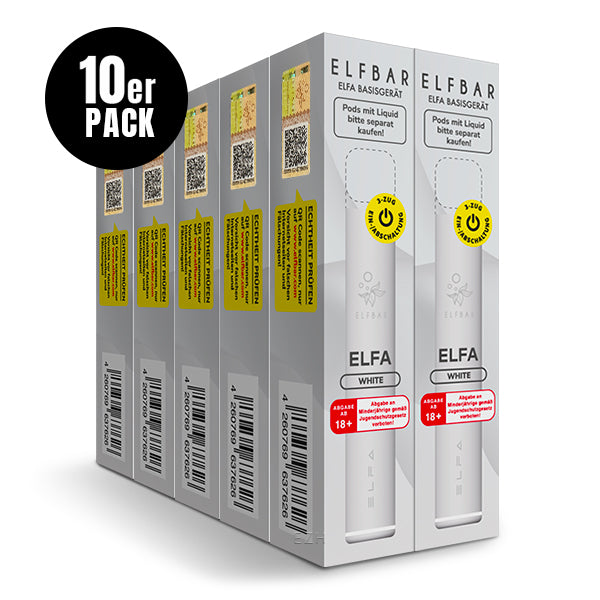 ELFA Akkuträger 500mAh Weiß - Mein Shop