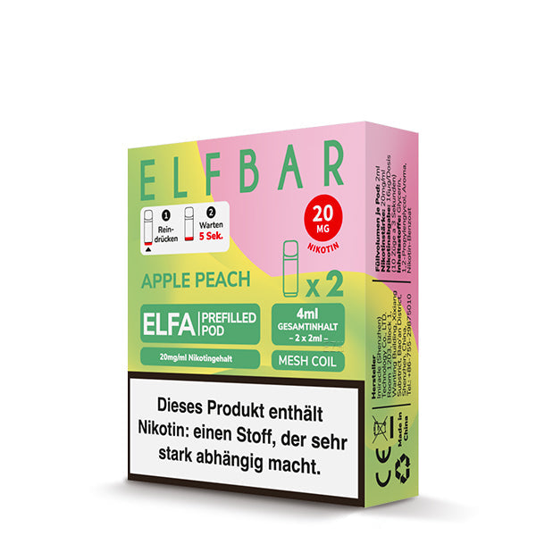 ELFBAR - ELFA Pod Apple Peach - Mein Shop
