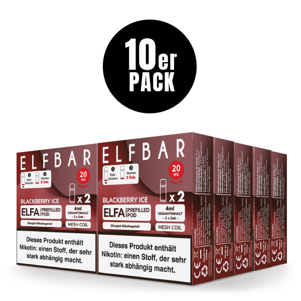 ELFBAR - ELFA Pod Blackberry Ice - Mein Shop