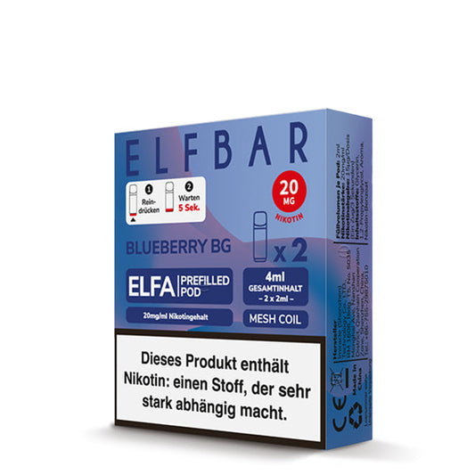 ELFBAR - ELFA Pod Blueberry Bubblegum - Mein Shop