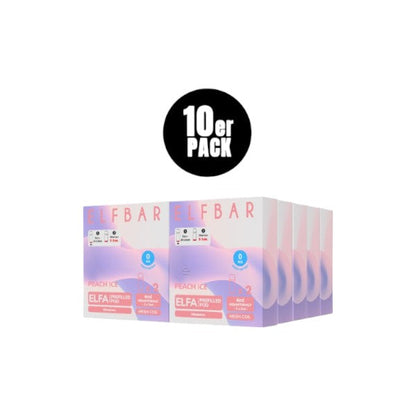 Elf Bar Elfa - (ohne Nikotin) Prefilled Pod Peach Ice 0mg - Mein Shop