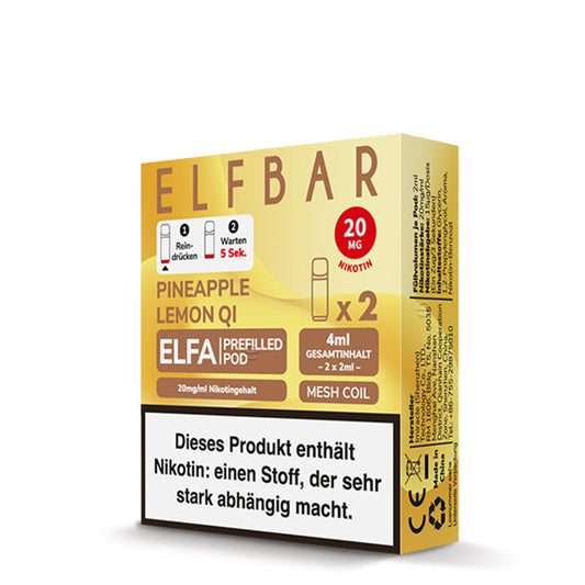 ELFBAR - ELFA Pod Pineapple Lemon QI - Mein Shop