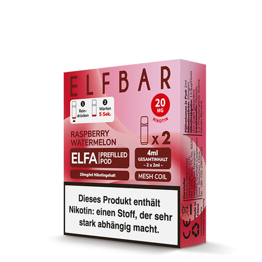 ELFBAR - ELFA Pod Raspberry Watermelon - Mein Shop
