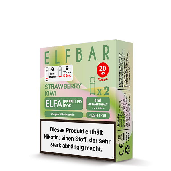ELFBAR - ELFA Pod Strawberry Kiwi - Mein Shop