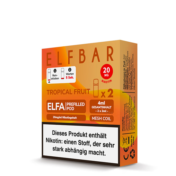 ELFBAR - ELFA Pod Tropical Fruit - Mein Shop