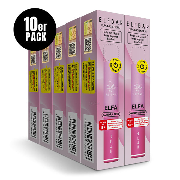 ELFA Akkuträger 500mAh Aurora-Pink - Mein Shop