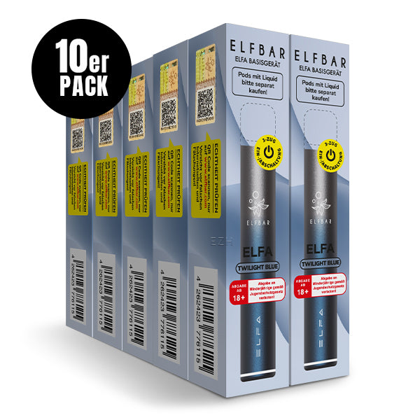 ELFA Akkuträger 500mAh Twilight Blue - Mein Shop