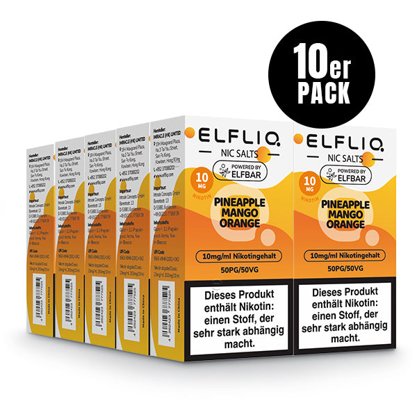 ELF BAR - Elfliq Pineapple Mango Orange - Mein Shop