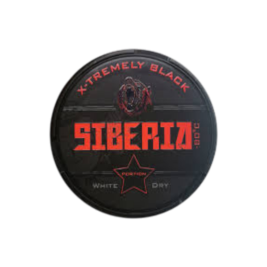 Siberia White Dry Black Kautabak - Mein Shop
